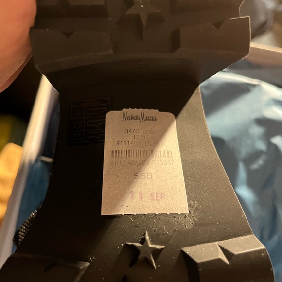 Jimmy Choo Eshe 65 Crystal Combat Boots - Picture 8 of 8